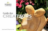 Guide des CREATEURS - Bormes-les-Mimosas Tourisme · 2017-12-05 · pas dans les rues de Bormes ... obtient son brevet des métiers d’art à Antibes - CAP de tournage en céramique.