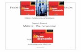Support de cours Matière : Microéconomiefsejs.s.f.f.unblog.fr/files/2016/05/microeconomie-s1-www... · 2016-05-09 · échelle médiane entre la micro-économie et la ... le comportement