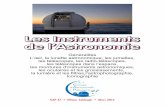 Les Instruments de l’Astronomie - gap47.astrosurf.comgap47.astrosurf.com/wp-content/uploads/2017/10/Les-instruments-de... · Une traduction latine d'une partie de ses travaux, le