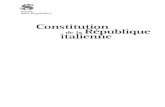 Constitution de la République italienne - senato.it · Publication réalisée par le Bureau des informations parlementaires, des archives et des publications du Sénat Mise à jour