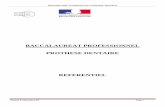 BACCALAUREAT PROFESSIONNEL PROTHESE …sbssa.spip.ac-rouen.fr/IMG/pdf/Referentiel_Bac_pro_prothese... · A3.9 Réaliser la maquette de la prothèse amovible partielle métallique