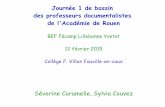 BEF Fécamp Lillebonne Yvetot 12 février 2015 Collège …rue-doc.spip.ac-rouen.fr/IMG/pdf/bef_fly_mediation_2015_02_12-3.pdf · ... Professeur documentaliste au lycée Jules ...