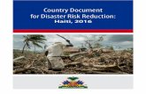 Document Pays, Haïti 2016-2020 - DIPECHO LACdipecholac.net/docs/document-pays-haiti.pdf · Liens entre l’économie et la gestion du risque et des désastres ... La structure nationale: