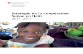 Stratégie de la Coopération Suisse en Haïti 2014–2017 · SNGRD Système national de gestion des risques et des ... (structure déconcentrée de la DINEPA) 5 ... mis d’en juger