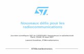 Nouveaux défis pour les radiocommunicationsursi-france.telecom-paristech.fr/fileadmin/documents/pdf/2007/0.0... · Paris, CNAM, 20 mars 2007 Laurent Gouzènes, STMicroelectronics.