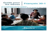 Guide pour Français 30-1 les élèves - Alberta Education · Ne vous laissez pas intimider par l’idée que le théâtre classique est difficile à comprendre. ... Assurez-vous