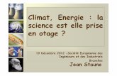 SCIENCE EN OTAGE BRUXELLES - seii.orgseii.org/seii/documents_seii/archives/2012-12-19_la_science_en... · Mojib Latif, chercheur à l'Institut Leibniz des sciences ... dur pour essayer