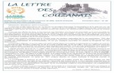 LA LETTRE DES COUZANAIS - sail-sous-couzan.com · LA LETTRE DES COUZANAIS ... Au titre de l’année 2017, le CM approuve à l’unanimité l’attribution suivante au titre des subventions