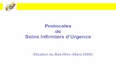 Protocoles de Soins Infirmiers d’Urgencerdv-urgence.chru-strasbourg.fr/sites/default/files/documents/ru/04/... · SOINS INFIRMIERS 1.-De sa propre initiative (Articles R4311-3-4-5)