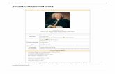 Johann Sebastian Bachmusanera.free.fr/lycee/images/bio_bach.pdf · C'est à cette époque que Bach achève d'élaborer son art du contrepoint et sa maîtrise des constructions monumentales.