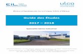 Guide des Études 2017 2018 · Guide des Études 2017 ... 1.3 Sciences Humaines et Management Industriel ... technique supérieur créé en septembre 2010.