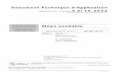 Document Technique d’Application Référence Avis … · bois peut aussi utiliser la colle à froid ISOMASTIC. ... En application du Règlement (UE) n° 305/2011, les feuilles font