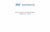 RAPPORT FINANCIER ANNUEL 2016 - savencia … · Le présent rapport de gestion figurant dans le Rapport Financier Annuel n’est pas le rapport de gestion qui est présenté à l’Assemblée
