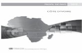 CÔTE D’IVOIRE - uneca.org · Figure 8: Structure du commerce extérieur (2014) 13 Figure 9: Évolution des principaux soldes du compte courant (en milliards de francs CFA) 13 Figure