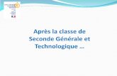 Après la classe de Seconde Générale et - ac-lyon.fr · pour acquérir des compétences et des connaissances scientifiques et technologiques polyvalentes liées à l’industrie