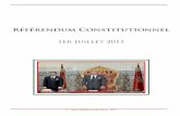 Référendum Constitutionnel - consultantweb.o.c.f.unblog.frconsultantweb.o.c.f.unblog.fr/files/2011/06/referendumfr.pdf · équitable. Ce processus, Nous l’avons entamé dès Notre