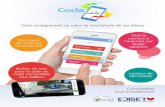 Codemobile - notre gamme de livretsebook.ediser.com/notice/02123_Notice-Code-Mobile.pdf · Vos cours de code sur smartphone Boîtier de test pour la salle de ... Application QR Code
