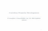 Carrefour Property Development Comptes consolidés … · Clients et comptes rattachés 2.14 1 316 2 100 ... d’impact significatif sur le périmètre de consolidation du Groupe.