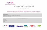 LIVRET DE PARCOURS - errefom.fr · et reçoit la synthèse de son évaluation. ... Exemple d’une fiche de poste ... d'entretien et de dépannage sur des domaines différents et