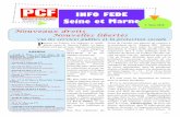 Nouveaux droits Nouvelles libertés - seine-et-marne.pcf.frseine-et-marne.pcf.fr/Doc/infoFD2018_03_05.pdf · mouvement auprès des luttes de terrain et préoccupation des popula-