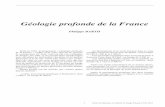Géologie profonde de la France - memoire-ardeche.com · 1 Cahier de Mémoire d’Ardèche et Temps Présent n°120, 2013 Initié en 1982, le programme « Géologie profonde de la