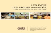 LES PAYS LES MOINS AVANCÉS - UN-OHRLLS Booklet French for web.pdf · Les 48 pays les moins avancés du monde 2–3 4–9 10–11 12–13 14–15 16–23 24–27 ... faible » de