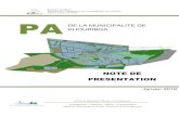 Note de presentation Khouribga. CTL.08-01-2016 - … de presentation Khouribga-EP.pdf · Royaume du Maroc Ministère de l’Urbanisme et de l’Aménagement du Territoire ... - LA