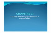 La Comptabilité Analytique: Définition et Caractéristiquesfpl.ma/images/fpl-2012-2013/cac3.pdf · Charges non incorporables Autres charges de la comptabilité générale CHARGES