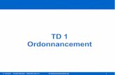 TD 1 Ordonnancement - Page d'accueil de François …francois.touchard.perso.luminy.univmed.fr/2/TD1/TD1-ordo-corrige.pdf · F. Touchard Polytech Marseille IRM4 SICA 2012-13 TD Ordonnancement