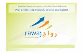 Plan de développement du secteur commercial - Améliorer les conditions d’approvisionnement du citoyen marocain ... consommateur et la formation des ... • un comportement d’achat