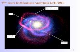 ème cours de Mécanique Analytique (3/11/2011) · • 3.7 La mécanique relativiste du point matériel. 23 • 3.7 La mécanique relativiste du point matériel y z x y z x S S V
