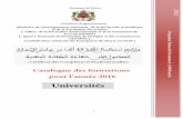 Programme National de Formation de 25000 licenciés · (ANAPEC) Confédération Générale des Entreprises du Maroc (CGEM ) 2016 Programme National de Formation de 25000 licenciés