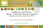 AFRITAC de l’Ouest - budgetbenin.bjbudgetbenin.bj/wp-content/uploads/2018/04/Benin_Atelier-Technique... · ... par la Conseil des Ministres l’UEMOA, des directives du cadre ...