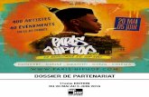 11eme EDITION DU 20 MAI AU 5 JUIN 2016 - paris …paris-hiphop.com/wp-content/uploads/2016/03/Dossier_Partenariat... · Fidèle au principe du festival, une Block Party s’organisera