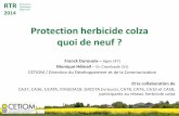 Protection herbicide colza quoi de neuf - Terres Inovia · On constate une évolution aléatoire du code génétique dans chaque espèce du vivant . À la base de l’apparition de