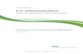 Mise en page 1 - lagazettedescommunes.com · LIVRE BLANC - L’e-administration dans les grandes villes françaises 5. ... (Agence pour le développement de l’administration ...