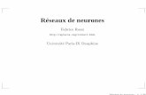 Réseaux de neurones - Fabrice Rossiapiacoa.org/publications/teaching/nn/Introduction.pdf · Plan du cours 1. Introduction aux réseaux de neurones 2. Rappels de probabilités et