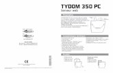 TYDOM 350 PC - maison-domotique.com · conditions d'installation et de l'environnement électromagnétique) † Dimensions : 82 x 108,5 x 19 mm ... reportez-vous à la notice du Tydom