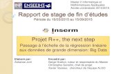 Projet R++, the next step - rplusplus.com · Christophe Genolini, chef de projet Xavier Vasseur, chercheur de l’équipe ALGO. Plan I. Description du laboratoire d'accueil et des