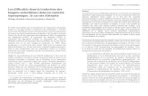 Philippe Charland Le Abénakis Les difficultés dans la ... · Les difficultés dans la traduction des langues autochtones dans un contexte toponymique : le cas des Abénakis ...