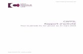 CAFFIL Rapport d’activité · ... la Caisse Française de Financement Local et La Banque Postale ont signé une convention de cession ... le portefeuille de la ... primes d’assurance