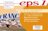 Le camp olympique de la jeunesse - …franceolympique.com/files/File/ANOF/tire_a_part_revue_eps1.pdf · La mécanique humaine fait appel à de nombreux principes scientifiques : la