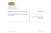 Rapport annuel d’activité 2013 - École du Val-de-Grâce · INSTITUT DE RECHERCHE ... Francisella tularensis, Burkholderia pseudomallei, B. mallei, ... qui n'a pas fait apparaître