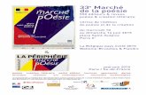 33 Marché de la poésie - Marché Poésie 2018, le …poesie.evous.fr/IMG/pdf/33_marche_poesie.pdf · au dimanche 14 juin 2015 place Saint-Sulpice Paris 6e La Belgique pays invité