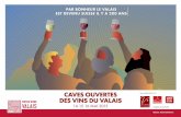 CAVES OUVERTES 2015 – BICENTENAIRE PAR … · BIENVENUE AU PAYS DE LA PETITE ARVINE! Les vignerons-éleveurs membres de Fully Grand Cru vous proposent une gamme de vins authentiques,