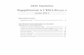 Supplément à l’ISO Focus+ · déplacement TC 17 Acier ... Détermination de la stabilité statique ... Codes d'essai pour le mesurage du diamètre de compactage