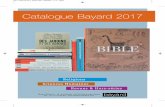 Catalogue Bayard 2017 - diffuseurs-du-savoir.com · 3057057 BIBLE ET L’INVENTION DE L’HISTOIRE ... (Édition intégrale - Version poche) ... nazoréenne chrétienne de Jérusalem