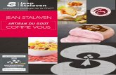 JEAN STALAVEN - charcutiers-traiteurs.com · - votre partenaire privilège reconnu par la CNCT ... laminage réalisé à la main pour une qualité de pâte optimale, une texture aérée