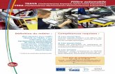 Filière automobile TEAVA (Technicien(ne) Expert(e) …urma.artisanat-nordpasdecalais.fr/images/pdf/fichesmetiers/teava... · contrôle et de diagnostic sur les moteurs thermiques