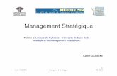 Thème 1 Lecture du Syllabus - Concepts de base de la ...mcours.net/cours/pdf/econm/Management_Strategique_Theme_1.pdf · Karim GASSEMI Management Stratégique 3 S8- 2012 Objectifs